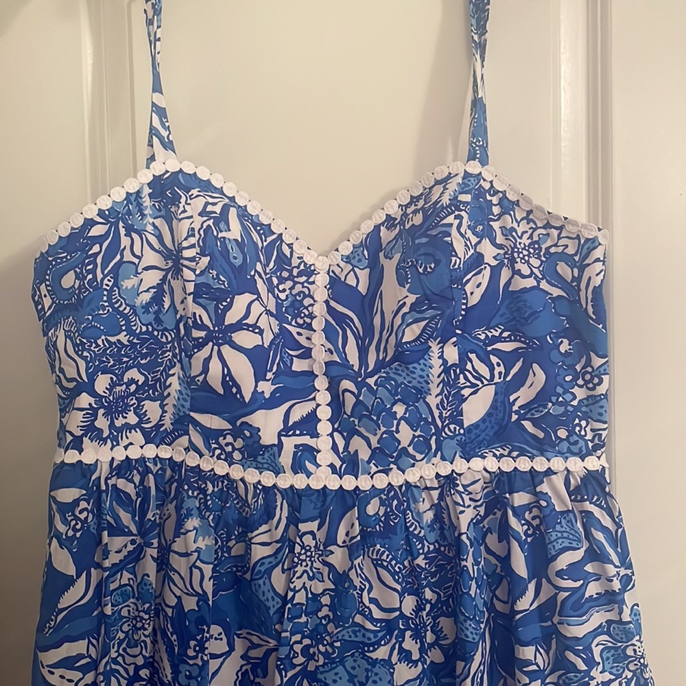 NEW Lilly Pulitzer Haylan Cotton Dress - Picture 11 of 12